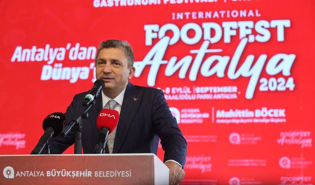 "3. Uluslararası Food Fest Antalya" kapılarını açtı