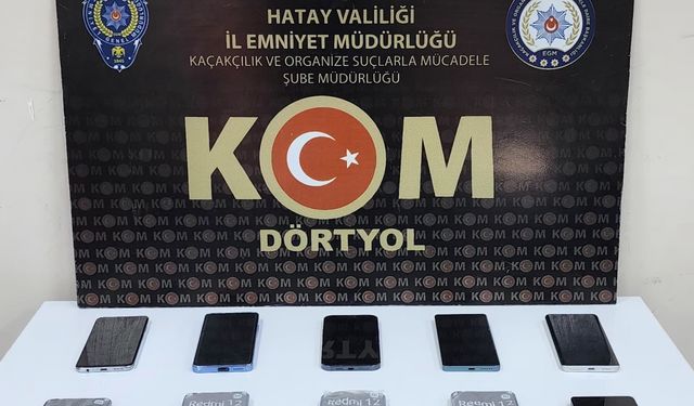 Hatay'da kaçakçılık operasyonunda bir şüpheli gözaltına alındı