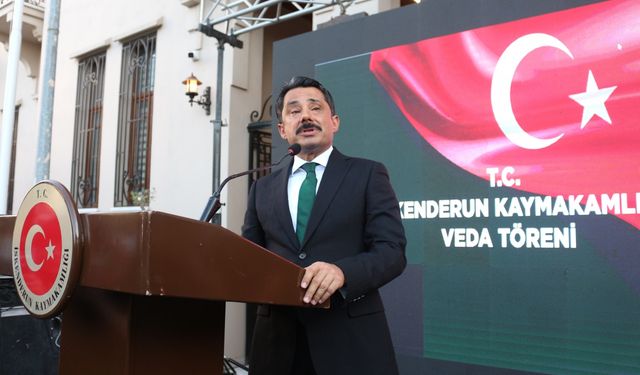 Kırşehir Valiliğine atanan Demiryürek, İskenderun'a veda etti