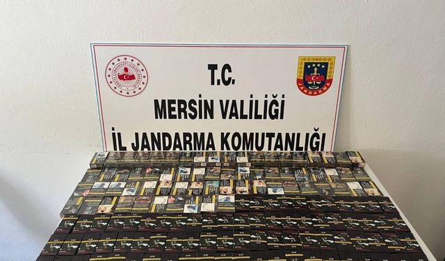 Mersin'de kaçakçılık operasyonunda 2 şüpheli yakalandı