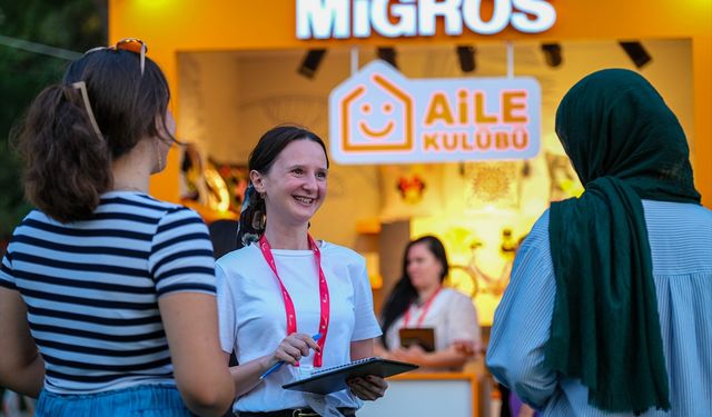 Migros'tan İzmir Enternasyonal Fuarı'nda çeşitli etkinlikler