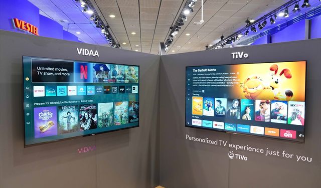 Vestel'in ekran çözümleri, IFA 2024'te sergilendi