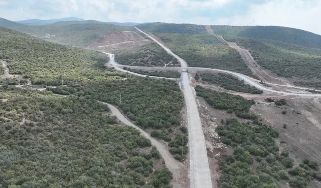 Yukarı Hereke-Çerkeşli yolunda asfalt serimi başlıyor