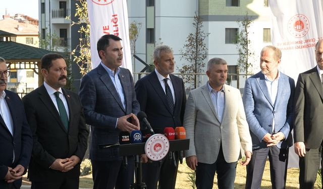 Bakan Kurum, Hatay'da konuştu: