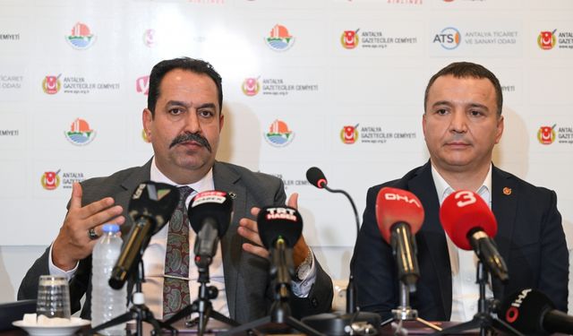 Antalya Emniyet Müdürü Arslan, AGC Başkanı Taş'ı ziyaret etti