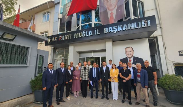 Antalya, Muğla, Isparta ve Burdur'da AK Parti İl Başkanlıklarından İsrail'e tepki