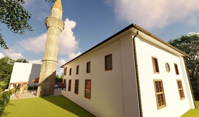 Finike'deki Çavdır Büyük Cami'nin restorasyonuna başlandı