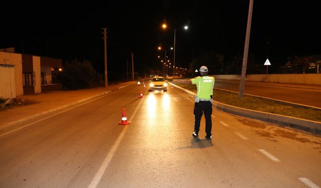 Mersin'de dron destekli asayiş uygulaması yapıldı