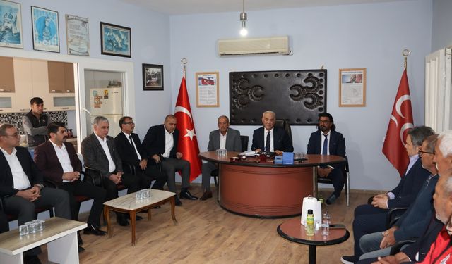 MHP Adana İl Başkanlığı ilçe başkanları toplantısı yaptı