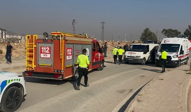 Adıyaman otogar girişinde korkunç kaza