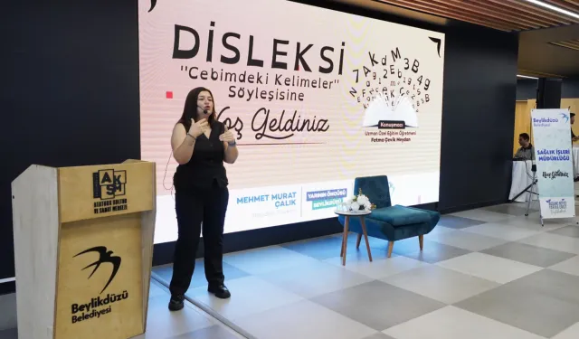 Beylikdüzü’nde “Disleksi:Cebimdeki Kelimeler” söyleşisi