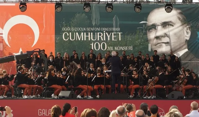 Doğuş Çocuk Senfoni Orkestrası Cumhuriyet'e hazırlanıyor