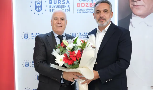 MÜSİAD Bursa’dan Büyükşehir Belediye Başkanı Mustafa Bozbey’e ziyaret