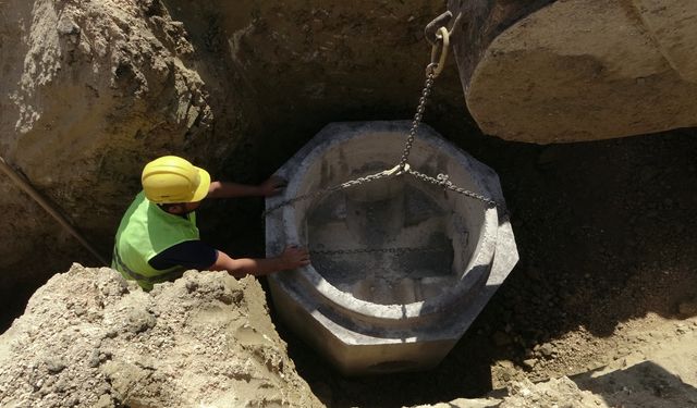 ÜZÜMDALI MAHALLESİ’NİN ALTYAPISI TAMAMLANIYOR