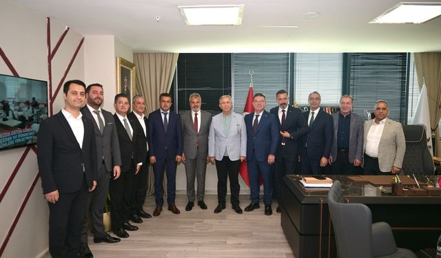 HBB BAŞKANI ÖNTÜRK, ABB BAŞKANI YAVAŞ’I AĞIRLADI HATAY'DA TARİHÎ YAPILAR İÇİN İŞ BİRLİĞİ TOPLANTISI