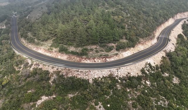 HBB 20 YILLIK YOL SORUNUNU ÇÖZDÜ İSKENDERUN BELEN ARASINDAKİ 6,5 KM’LİK YOL ASFALTLANDI