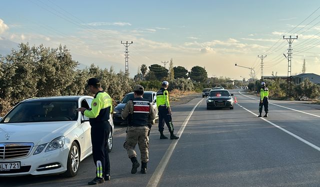 Dörtyol'da Jandarmadan Huzur ve Güven Uygulaması