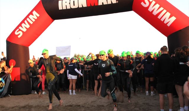 Ironman 70.3 Türkiye yarışları Antalya'da tamamlandı