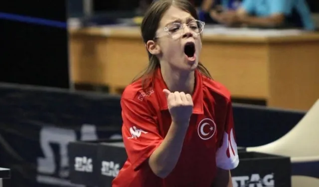 Muğlalı masa tenisi sporcusu Türkiye’yi temsil etti