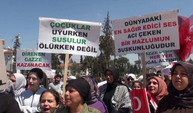 Reyhanlı'dan Gazze'ye Destek ve İsrail'e Boykot Çağrısı