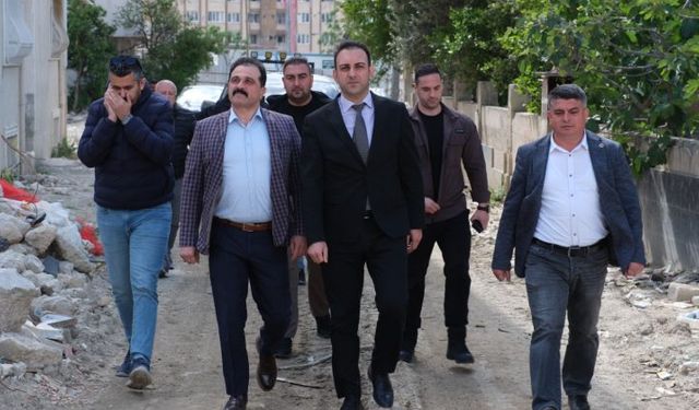 Defne Belediyesi Ulaşımı Rahatlatacak Alternatif Güzergah Çalışmalarını Yerinde İnceledi