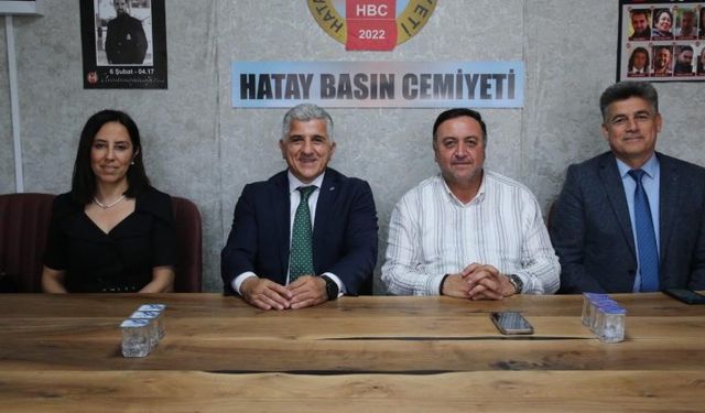 SGK Haftası’nda Hatay Basın Cemiyeti’ne Ziyaret