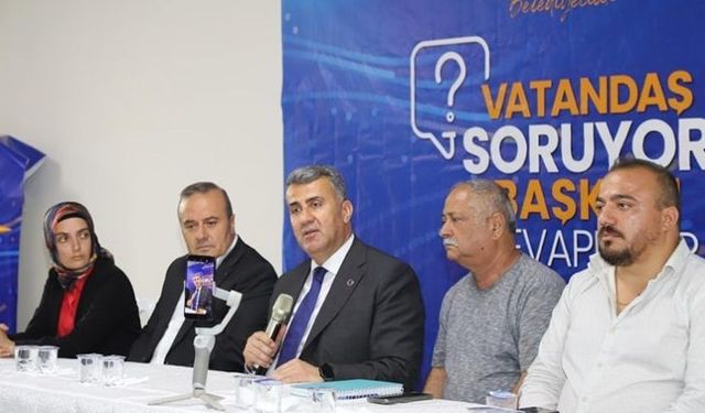 Başkan Altan Fatih Mahallesi’nde Halkla Buluştu: Sorunlara Yerinde Çözüm