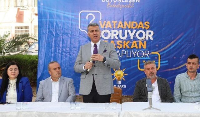 Başkan Altan Karşı Mahalle’de Vatandaşlarla Buluştu