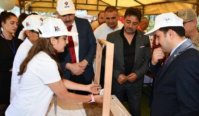 Belen’de TÜBİTAK Bilim Fuarı Coşkusu