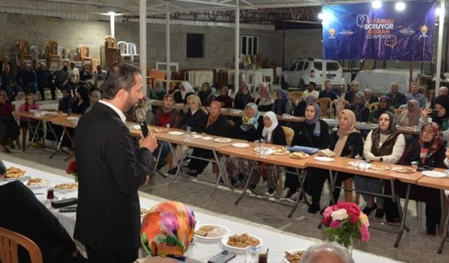 Başkan Yalçın Karacurun’da Vatandaşlarla Buluştu