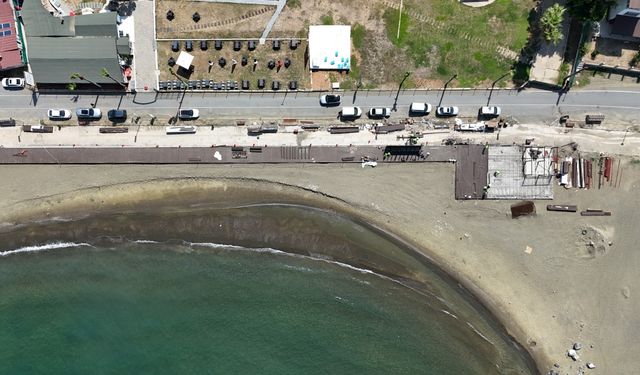 Arsuz Karaağaç Sahil Projesi Başladı.