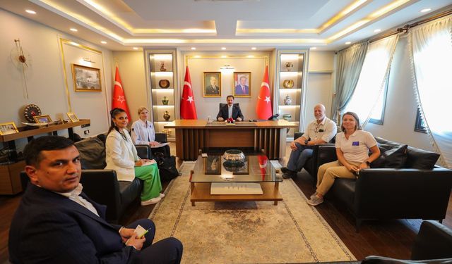 Vali Masatlı, Avrupa Komisyonu Heyetini Kabul Etti