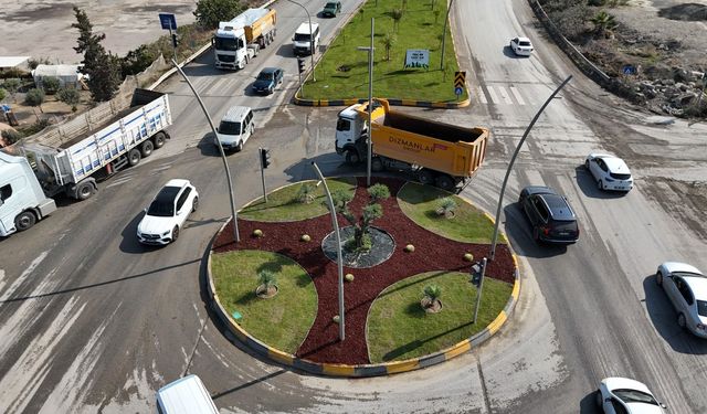 İskenderun-Arsuz Yolunda HBB’den Yeşil ve Modern Dokunuş