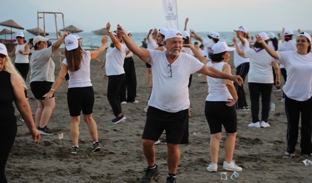 Çevlik Sahili’nde Spor ve Sağlık Dolu Etkinlik”