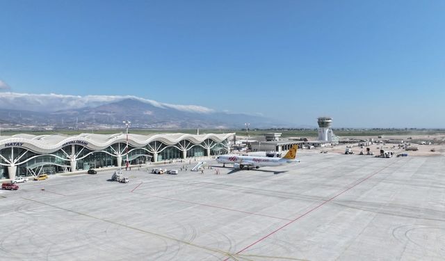 Hatay Havalimanı Uçuşlara Açıldı