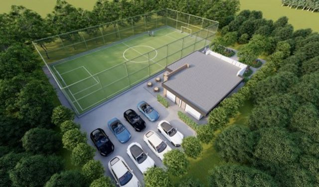 Sinanlı Mahallesi’ne Halı Saha Kazandırılıyor!