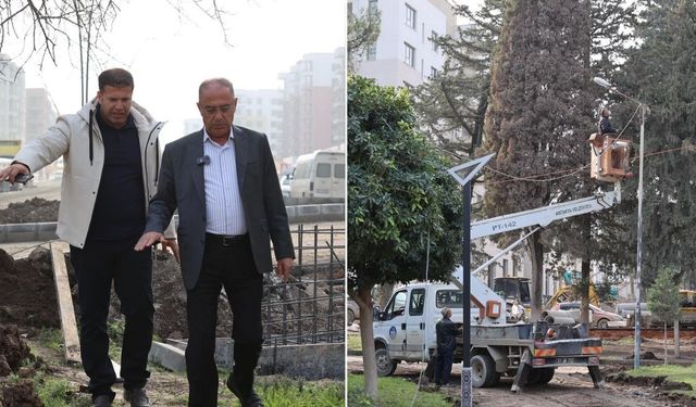 Vali Ürgen Parkı yeileniyor!