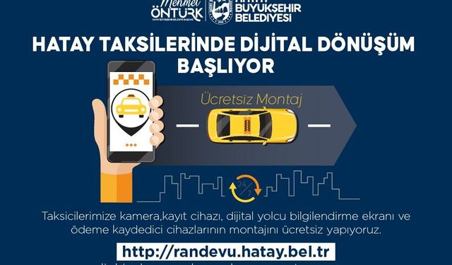 Akıllı Taksi Projesi 18 Aralık’ta başlıyor!