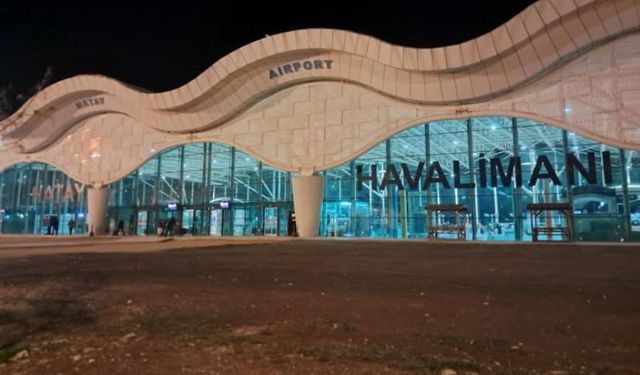 Hatay Havalimanı Pisti Yenileniyor!
