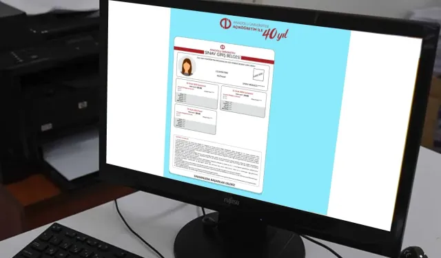 AÖF Sınav Giriş Belgeleri Yayınlandı mı?