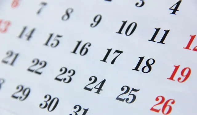 2026’da Hangi Günler Tatil?