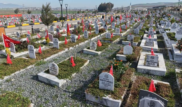 Deprem Şehitliği 6 Şubat’a Hazır