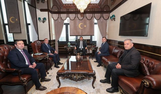 Vali Masatlı’dan Özbek Heyetine Kabul