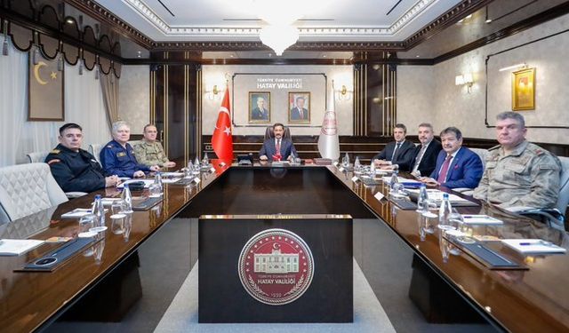 İl Asayiş ve Güvenlik Toplantısı Gerçekleştirildi