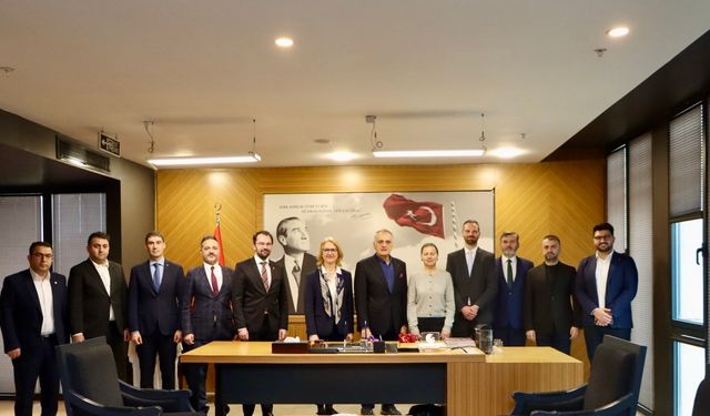 Alman Heyetten Hatay TSO’ya “Growing Green Together” Ziyareti