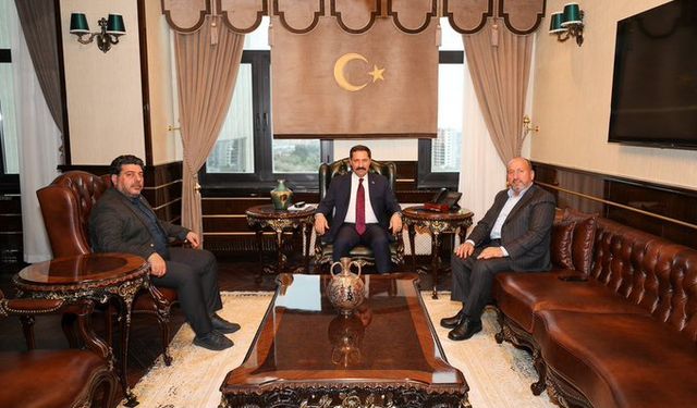 Erol Kavuncu’dan Mustafa Masatlı’ya ziyaret