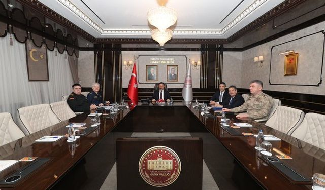 Mustafa Masatlı başkanlığında Asayiş Toplantısı