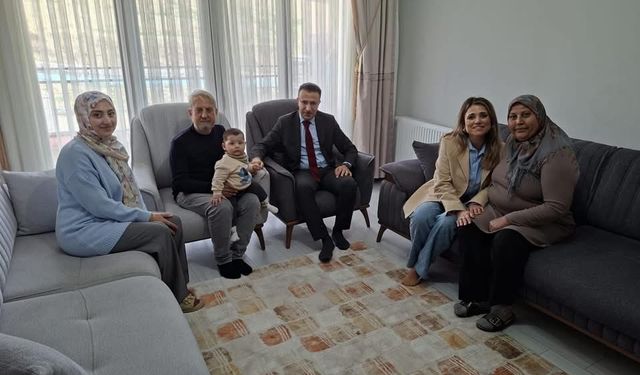 Ayhan Akpay’dan Depremzede Aileye Vefa Ziyareti