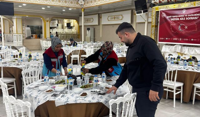 Kırıkhan’da Şehit Aileleri Ve Gaziler İftarda Buluştu