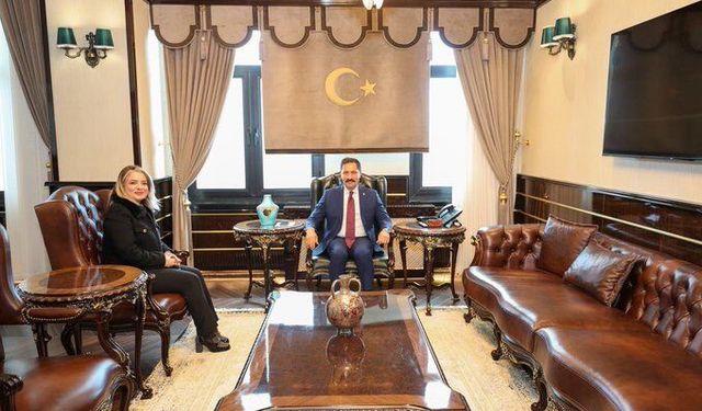 Vali Masatlı, Şehit Eşi Hüda Canan İşgör’ü Ağırladı